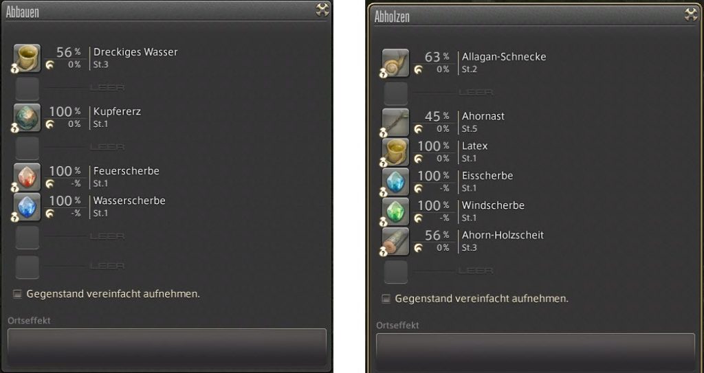 FFXIV Sammeln Guide für Einsteiger · Crystal Universe