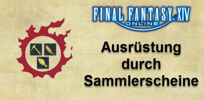 FFXIV-Sammlerscheine_Ausrüstung_Logo