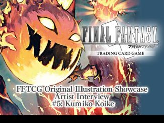 FFTCG Illustration Showcase Interview #5 - Kumiko Koike