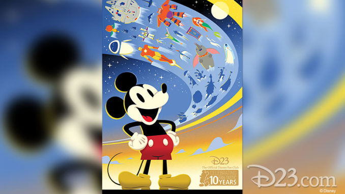 D23 collectible print