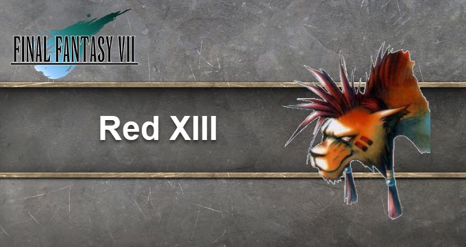 Ffvii Red FFVII: Red XIII · Crystal Universe