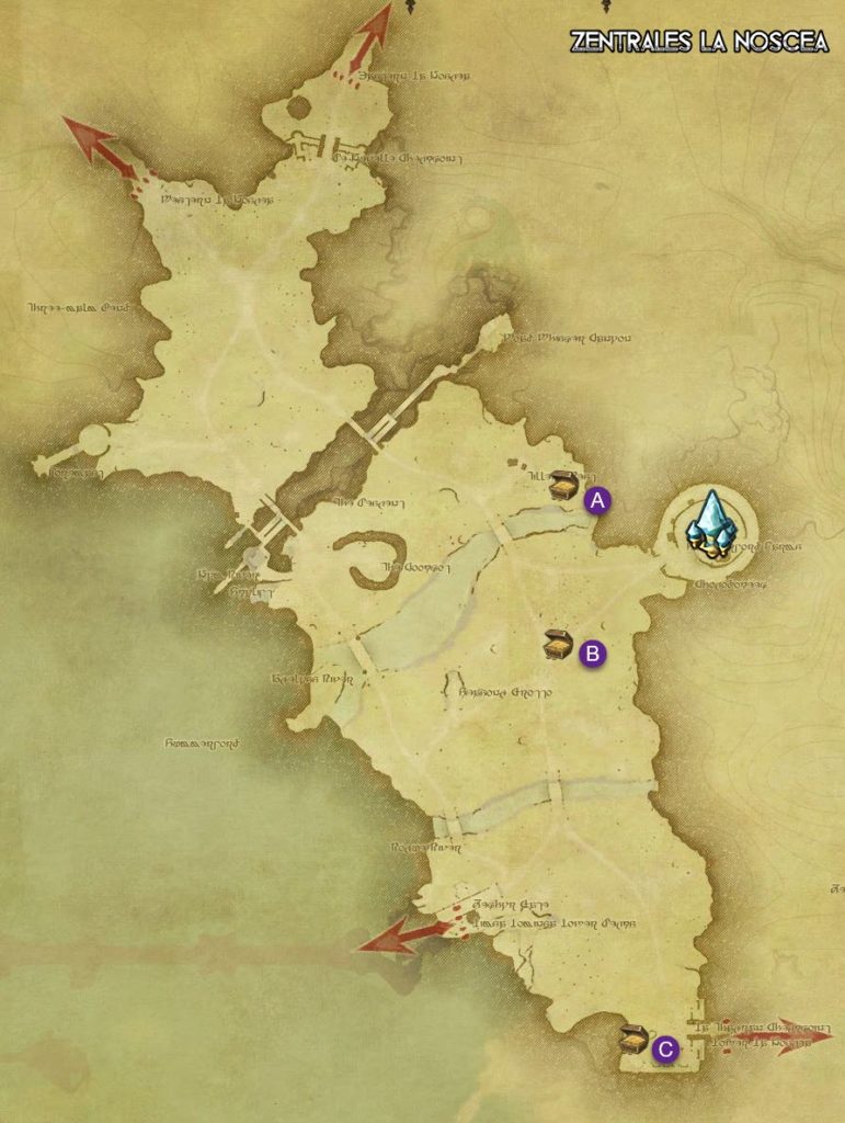 FFXIV: Die Schatzsuche – Vergilbte Lederkarte · Crystal Universe