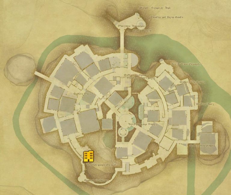 FFXIV Das Housing Apartments · Crystal Universe