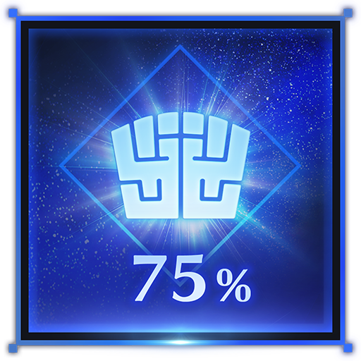 <strong>Abgeschlossene Missionen: 75 %</strong>